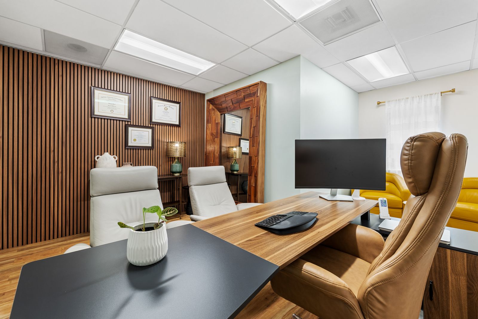 Dr. Maitra’s office at Lumos, 2516 Samaritan Drive