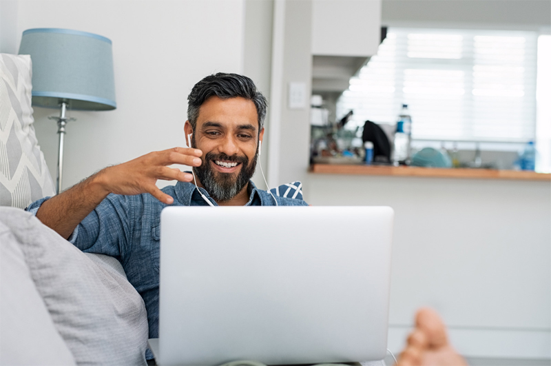 Happy man after depression treatment in San Jose & Los Gatos, CA